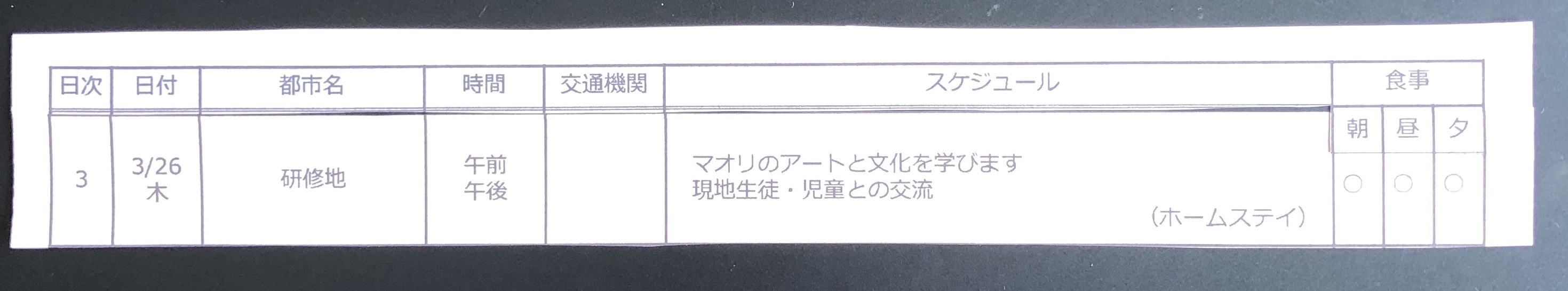 3日目